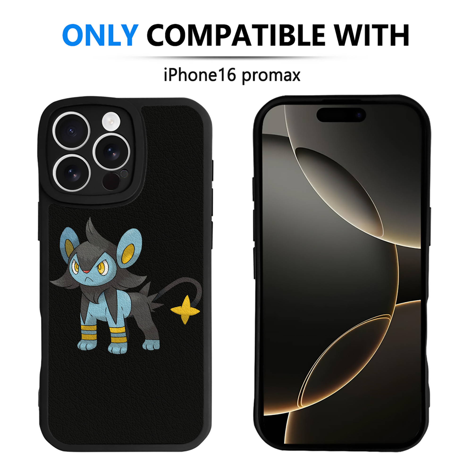 （画像用） ポケットモンスター Pokémon 【iPhone 16シリーズ対応】シリコンスマホケース（レザー調） 材質：シリコン